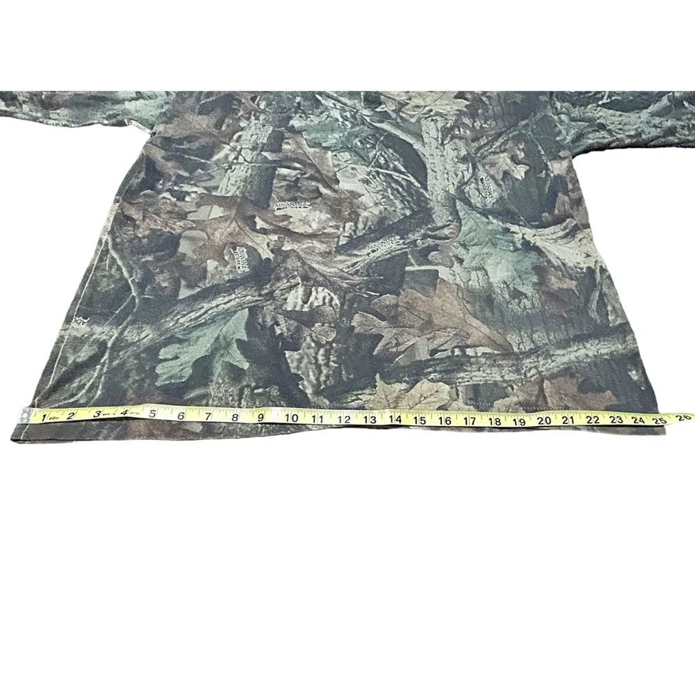 Vintage 90s Ranger 2XL RealTree Advantage Timber Camo Henley USA - Picture 7 of 12